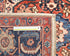 4x12 Beige Blue Aryana Afghan Hand Knotted Veg Dye Wool Runner Rug